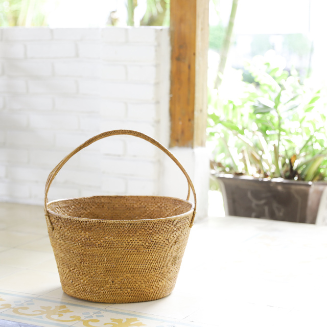 アタ製の楕円特大カゴ 楽天市場】アタかご製 楕円形ケース/リボン【幅26cm】裁縫箱