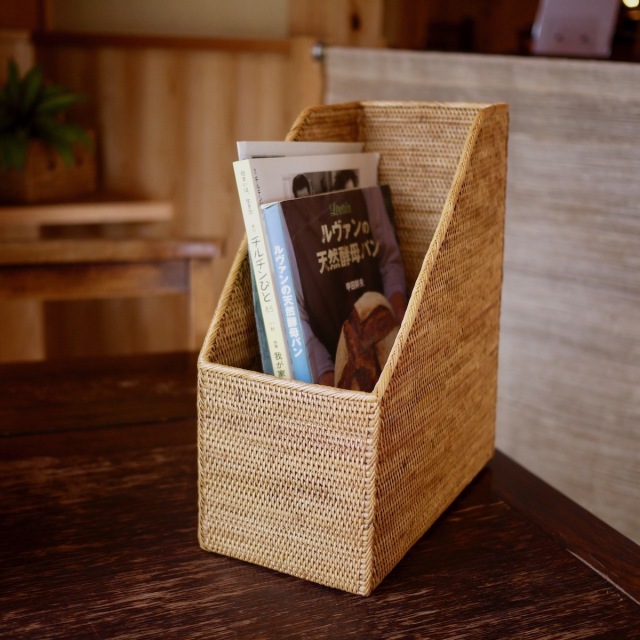 書類立て1枠 (RCB262) Rosily(ロージリー) バリ島 アタかご雑貨