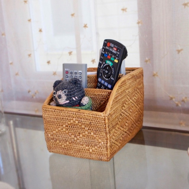 リモコン立て4枠Lサイズ (RCB274) Rosily(ロージリー) バリ島 アタ