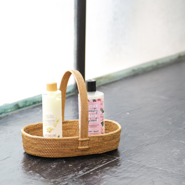 アタ雑貨 アタトレイ 手持ち付き