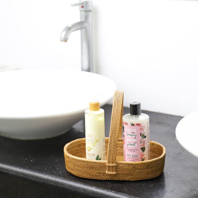 アタ雑貨 アタトレイ 手持ち付き