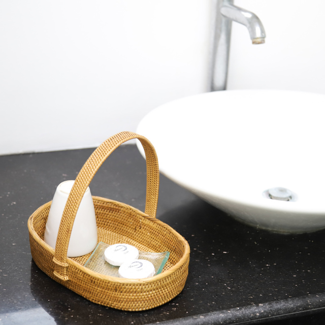 アタ雑貨 アタトレイ 手持ち付き