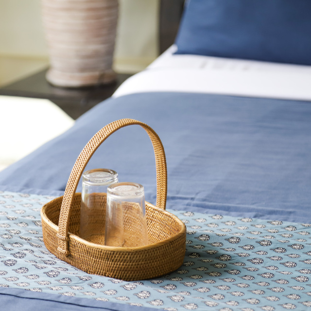 アタ雑貨 アタトレイ 手持ち付き