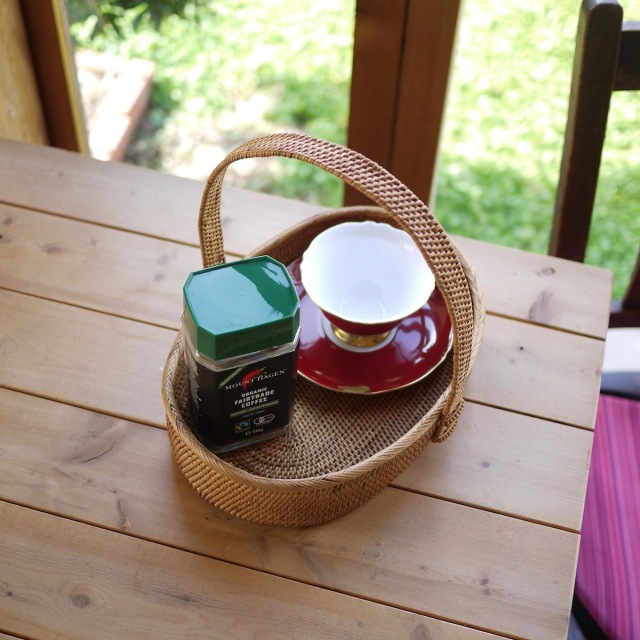 アタ雑貨 アタトレイ 手持ち付き