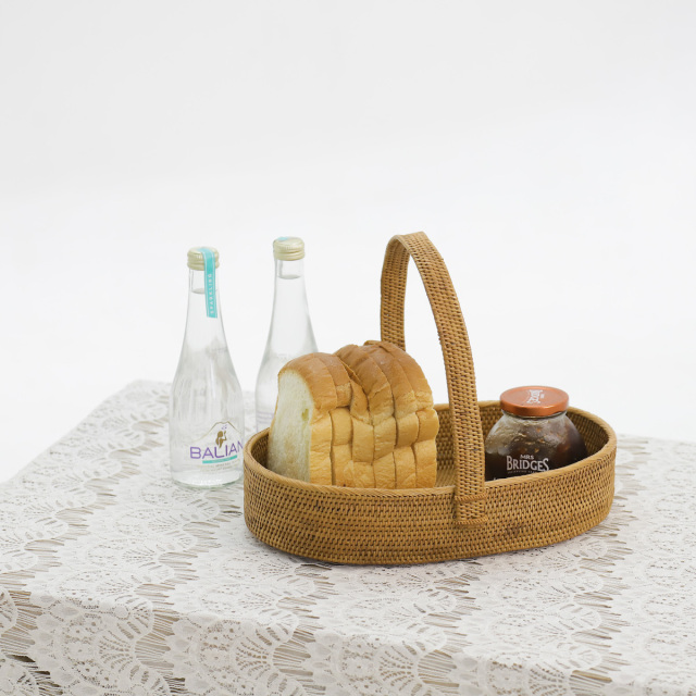 アタ雑貨 アタトレイ 手持ち付き