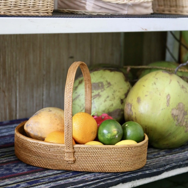 アタ雑貨 アタトレイ 手持ち付き