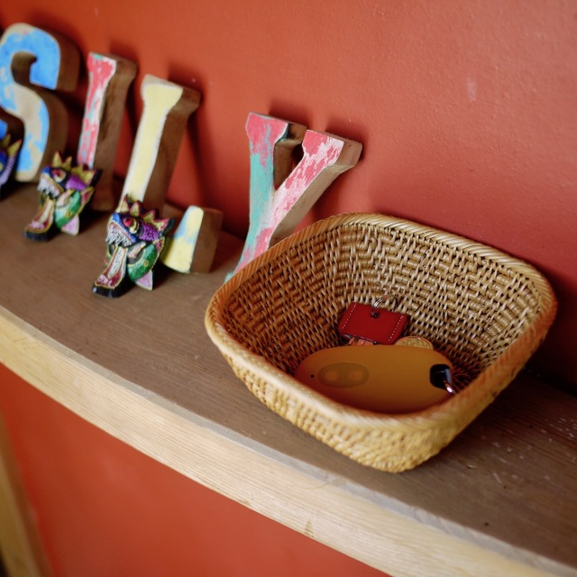 アタ雑貨 アタトレイ カゴ スクエア