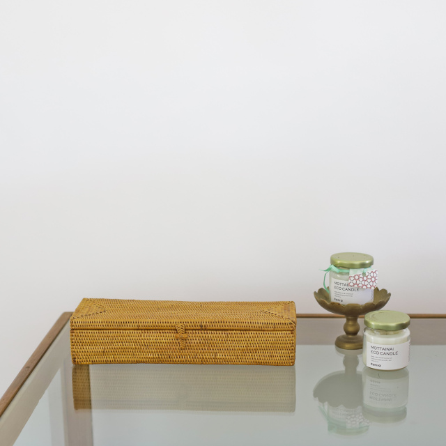 アタ 蓋つき カトラリー入れ 長方形