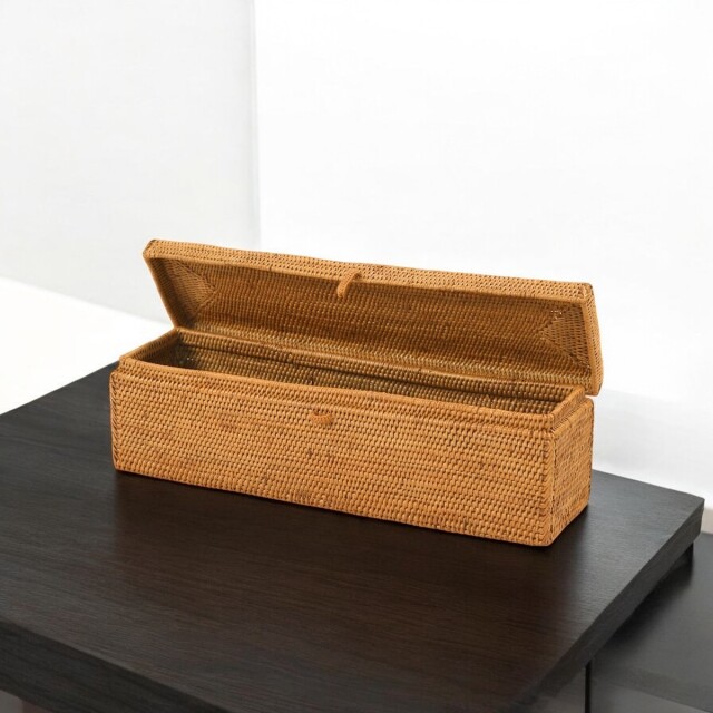 カトラリー蓋付き Lサイズ (TRY332) Rosily(ロージリー) バリ島 アタ