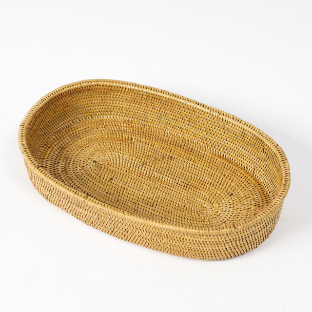 楕円トレイMサイズ (TRY342) Rosily(ロージリー) バリ島 アタかご雑貨