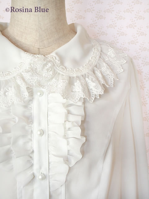 大きいサイズ　ゴシック＆ロリィタ　ブラウス