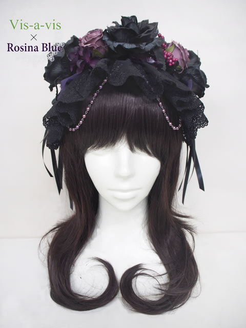 ゴシック　ヘッドドレス　カチューシャ