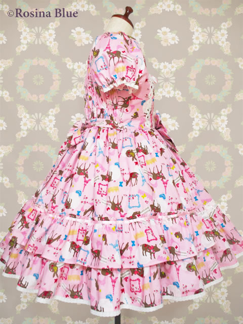 大きいサイズ　ロリィタ　ワンピース