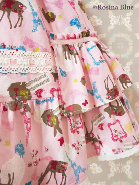 大きいサイズ　ロリィタ　ワンピース