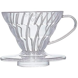 ハリオ  V60 01 透過 コーヒードリッパー クリア コーヒードリップ 1～2杯用 VD-01T