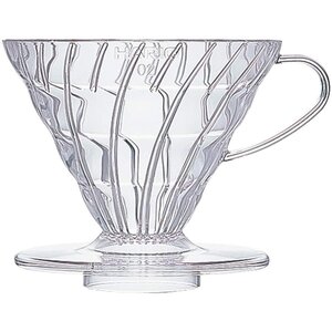 ハリオ  V60 透過 コーヒードリッパー 02 クリア コーヒードリップ 1～4杯用 VD-02T