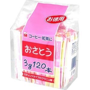 スティックシュガー　3g 120入り　コーヒーシュガー　三井製糖