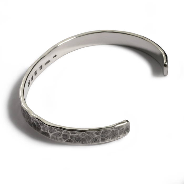 VIVIFY (ビビファイ) Back Hallmarks Bangle/Hammered finish/Middle【メール便可】