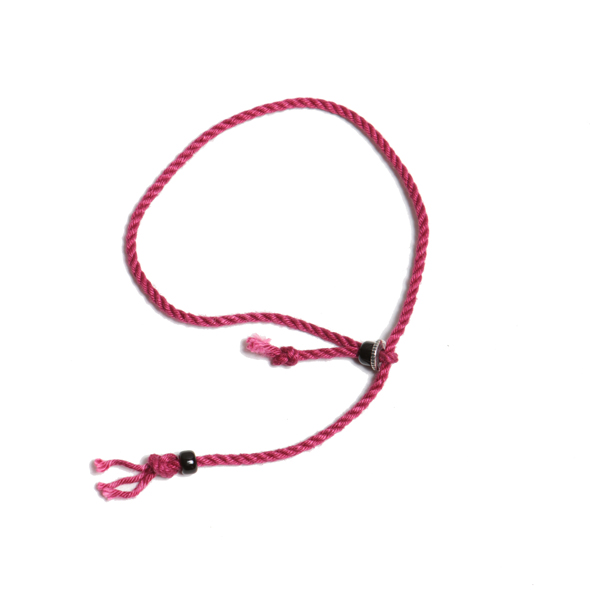 VIVIFY (ビビファイ)  50 Sen Coin Beads & Cotton Cord Bracelet