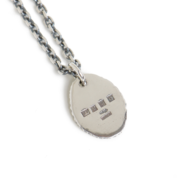 VIVIFY (ビビファイ)  Hallmarks Plate Necklace/Plain 