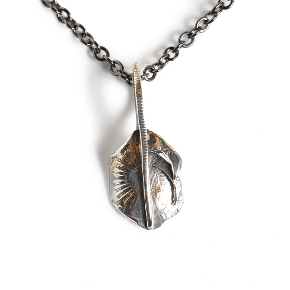 VIVIFY (ビビファイ)  Phoenix 50 Sen Coin Feather Necklace w/gold