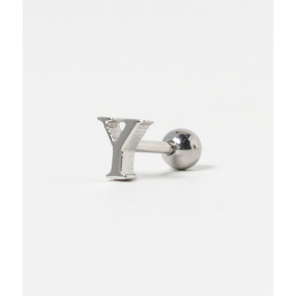 アルファベットピアス Y【メール便可】