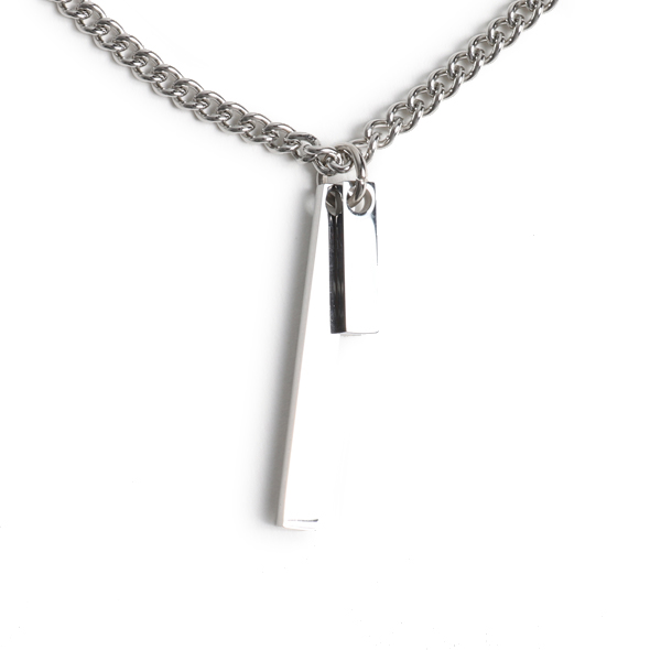 2連バー ネックレス