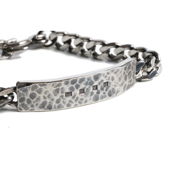 VIVIFY (ビビファイ) Hallmarks ID Bracelet/ Hammered Finish【メール便可】
