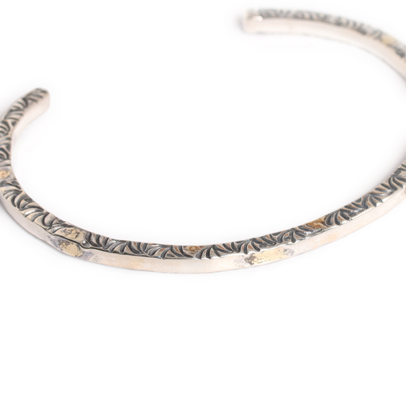 VIVIFY (ビビファイ) SideArabesque Bangle(3mm body)w/gold【メール便可】