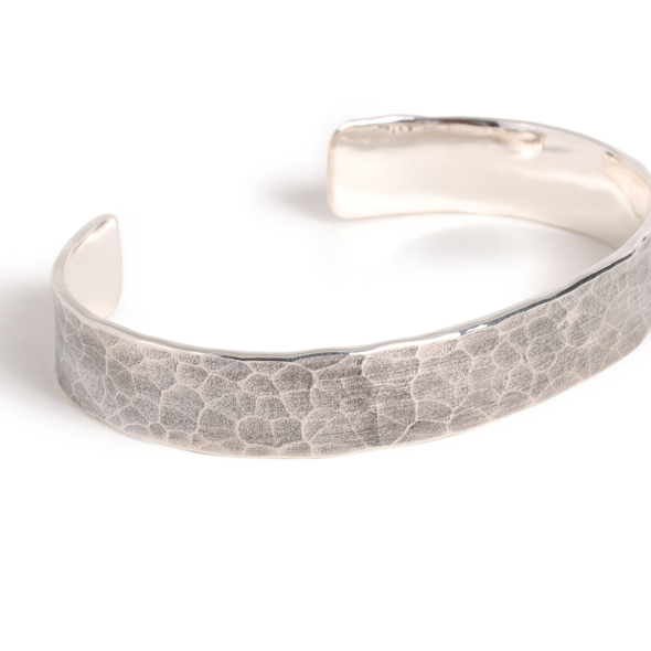 VIVIFY (ビビファイ) Back Hallmarks Bangle/ Hammered finish /10mm
