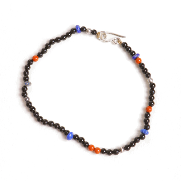 VIVIFY (ビビファイ)  Round stone & Navajo Pearl Bracelet