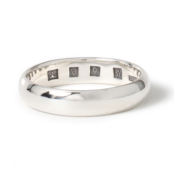 VIVIFY (ビビファイ) Back Hallmarks Ring/Plain/Round