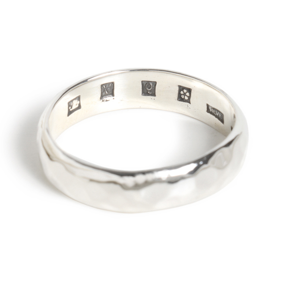 VIVIFY (ビビファイ) Back Hallmarks Ring/Mirror finish/Round