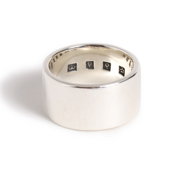 VIVIFY (ビビファイ) Back Hallmarks Ring/Plain/10mm