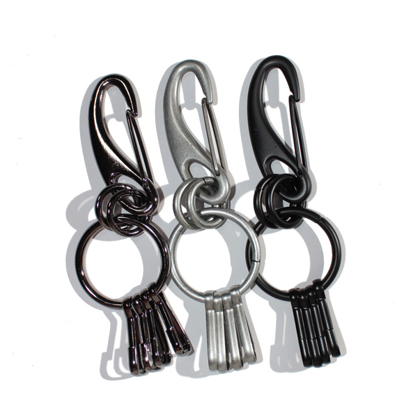 フック　キーホルダー 4チャーム【メール便可】