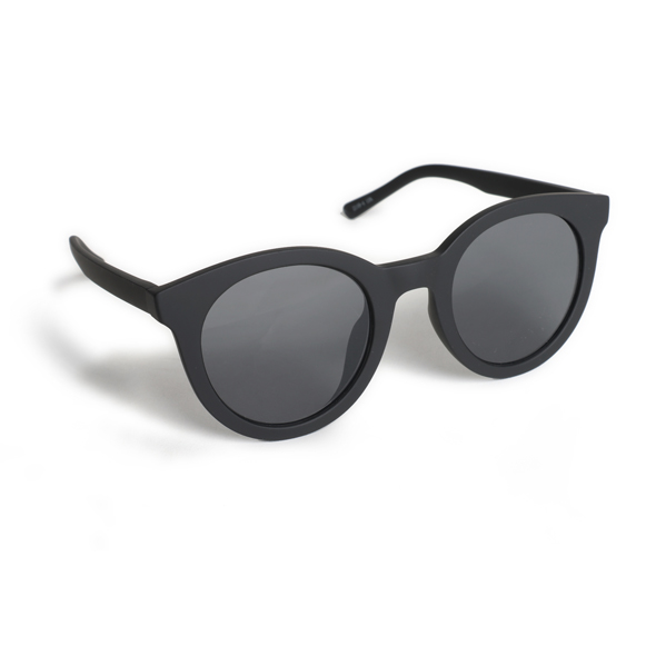 【30%OFF】ボストン ワイドフレーム ラバー加工 サングラス