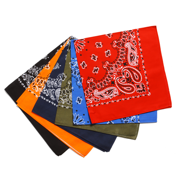 【4/9再入荷】Rothco ペイズリー ビッグ バンダナ  【メール便可】