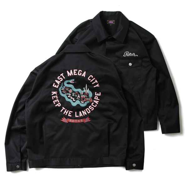 【決算SALE】【Ollie11月号掲載】EAST MEGA CITY Blouson