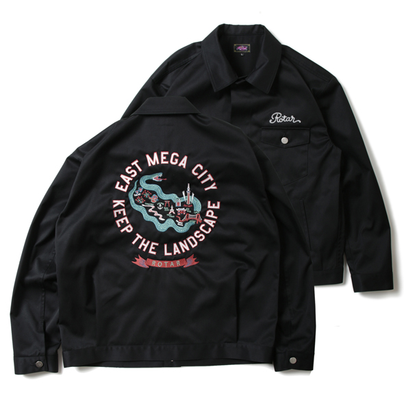 【50%OFF】EAST MEGA CITY Blouson