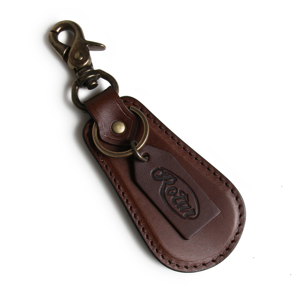 Leather wrap shoe horn【メール便可】