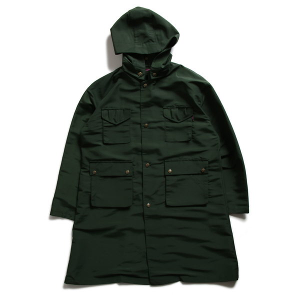【決算SALE】Nylon grosgrain Overcoat
