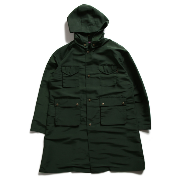 【決算SALE/60%OFF】Nylon grosgrain Overcoat