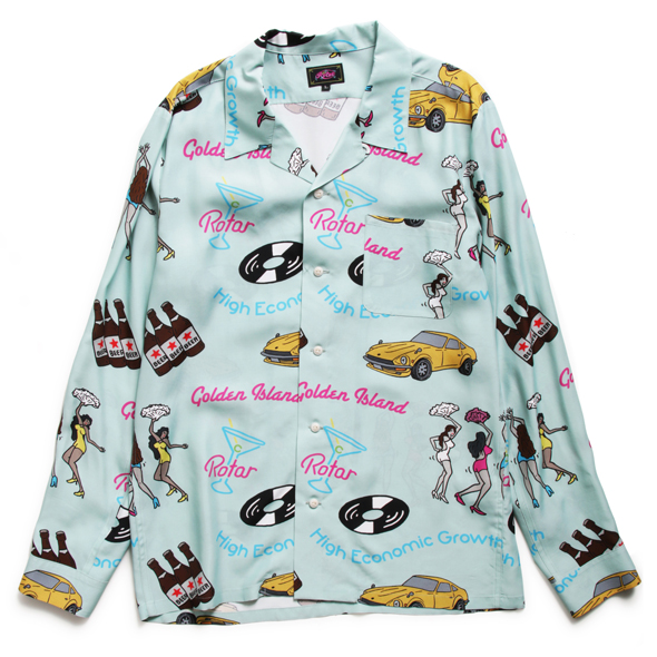 【50%OFF】High Growth Rayon LS Aloha Shirt