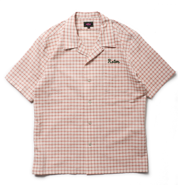 【GWフェア/15%OFF】Cotton Linen Soccer Check Shirt