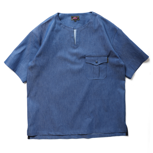 【60%OFF】COOLMAX R Stretch Denim Pullover