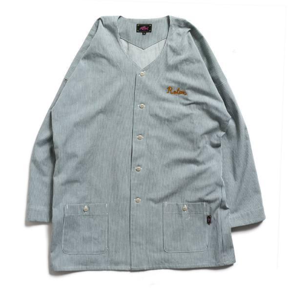 Hickory Stripe Work Shirt