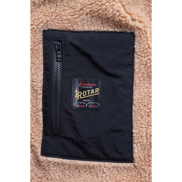 Rotar ボア　コート　美品　Lサイズ Rotar ボア コート 美品 Lサイズ 2025年最新】rotar ボア