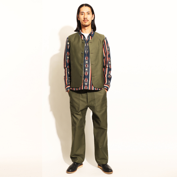 Military moleskin baker pants | ROTAR | ローター
