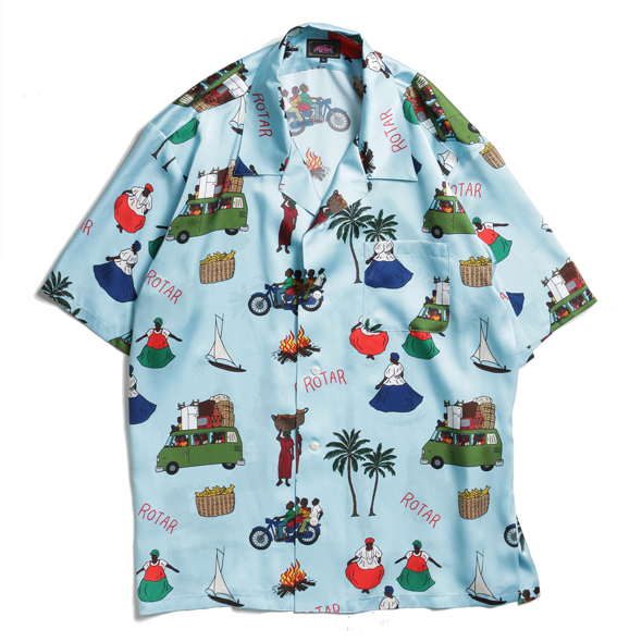 Latin America Textile Aloha Shirt