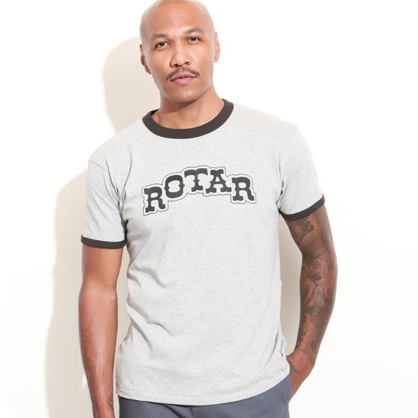 ウエスタン ロゴリンガー Tシャツ | 4.7ozのミディアムウェイト